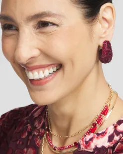 Sale No Droop™ Sequin Huggie Earrings Earrings