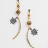 Outlet No Droop™ Stars And Moons Drop Earrings Earrings