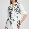 Discount No Iron™ Bloom Shirt Tops