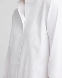 Shop No Iron™ Embroidered Sateen Stretch Tunic Tops