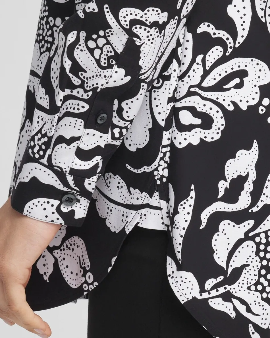 Flash Sale No Iron™ Floral Tunic Tops