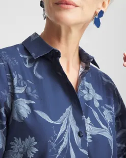Fashion No Iron™ Floral Tunic Tops