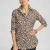 Hot No Iron™ Leopard Print Shirt Tops | Blouses & Shirts