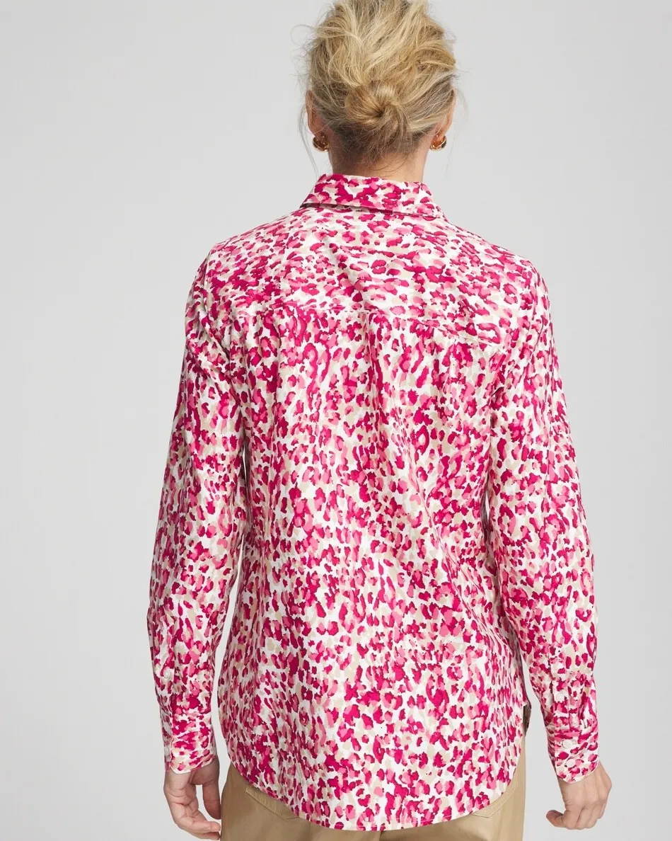 Discount No Iron™ Leopard Print Shirt Tops | Blouses & Shirts