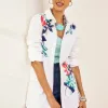 Shop No Iron™ Placed Floral Tunic Tops