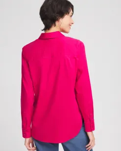Cheap No Iron™ Stretch Shirt Tops