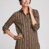 New No Iron™ Stripe Tunic Tops