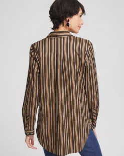 New No Iron™ Stripe Tunic Tops