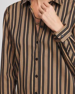 New No Iron™ Stripe Tunic Tops