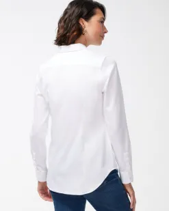 Shop No-Iron™ Fitted Stretch Shirt Tops | Blouses & Shirts