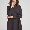 Clearance No-Iron Stretch Asymmetrical Tunic Tops | Blouses & Shirts