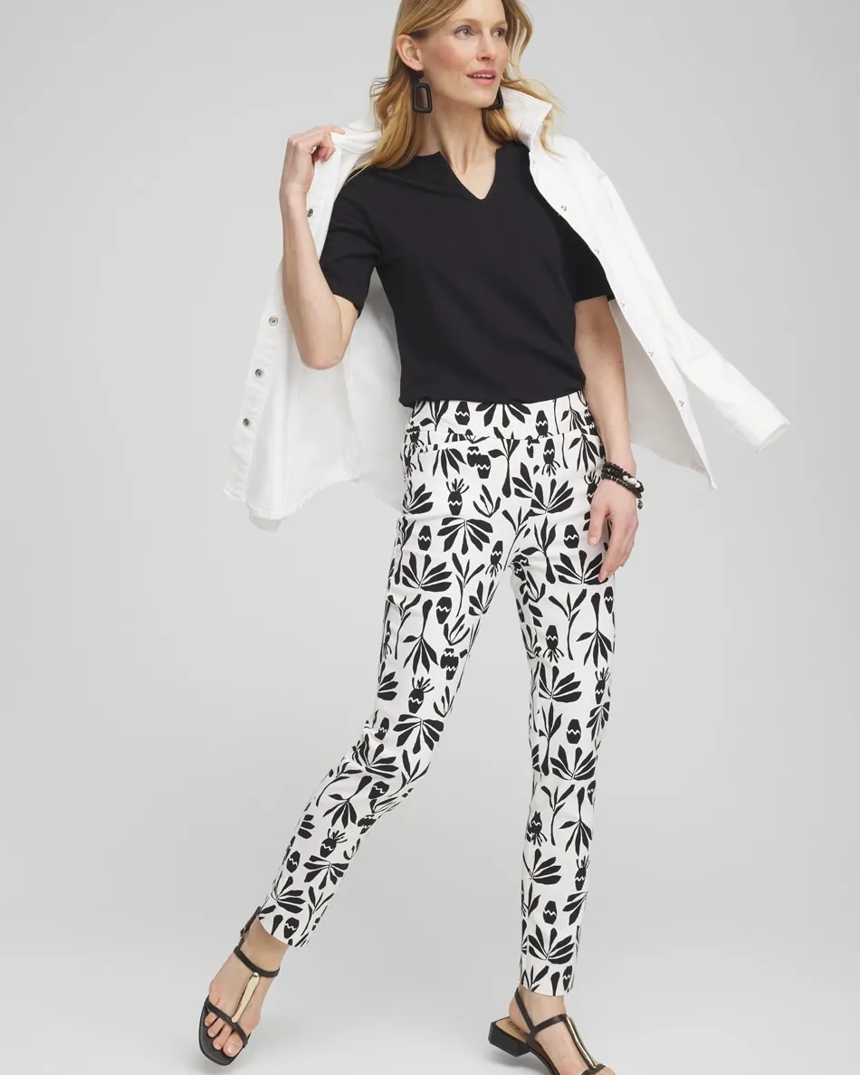 Online Notch Neck Tee Tops