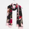 Shop Orchid Print Oblong Scarf Scarves