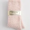 Best Sale Pink Furry Socks Cold Weather Accessories