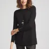 Fashion Pocket Sweater Tunic Sweaters