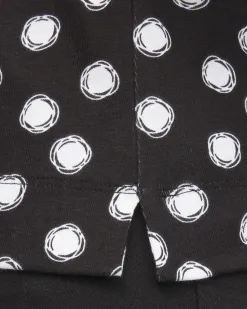 Outlet Polka Dot Everyday Elbow Sleeve Tee Tops