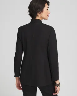Fashion Ponte Blazer Jackets & Coats