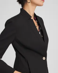 Fashion Ponte Blazer Jackets & Coats