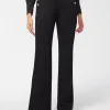 Shop Ponte Button Flare Pants Pants