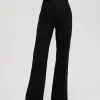 Discount Ponte Pintuck Wide Leg Pants Pants