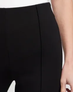 Discount Ponte Pintuck Wide Leg Pants Pants