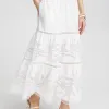 Sale Poplin Pull-on Maxi Skirt Skirts
