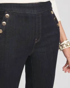 New Pull-On Wide Leg Jean Jeans & Denim