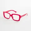 Shop Red Rectangle Frame Readers Eyewear