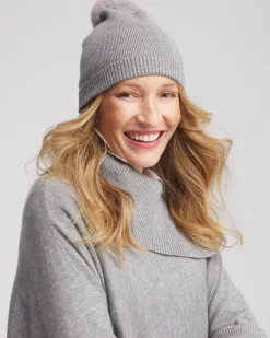 Flash Sale Rhinestone Cashmere Blend Pom Pom Hat Cold Weather Accessories | Hats