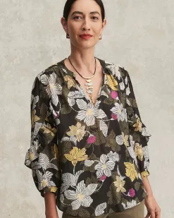 Clearance Ruffle Sleeve Blouse Tops