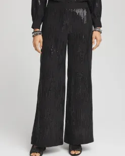 Best Sale Sequin Wide Leg Pants Pants