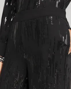 Best Sale Sequin Wide Leg Pants Pants