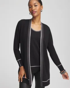 Hot Shimmer Beaded Cardigan Sweaters