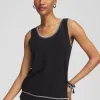 Clearance Shimmer Beaded Sweater Tank Sweaters