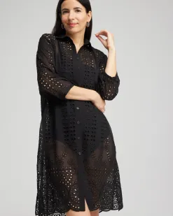 Flash Sale Shirt Dress Swim Coverup Swim