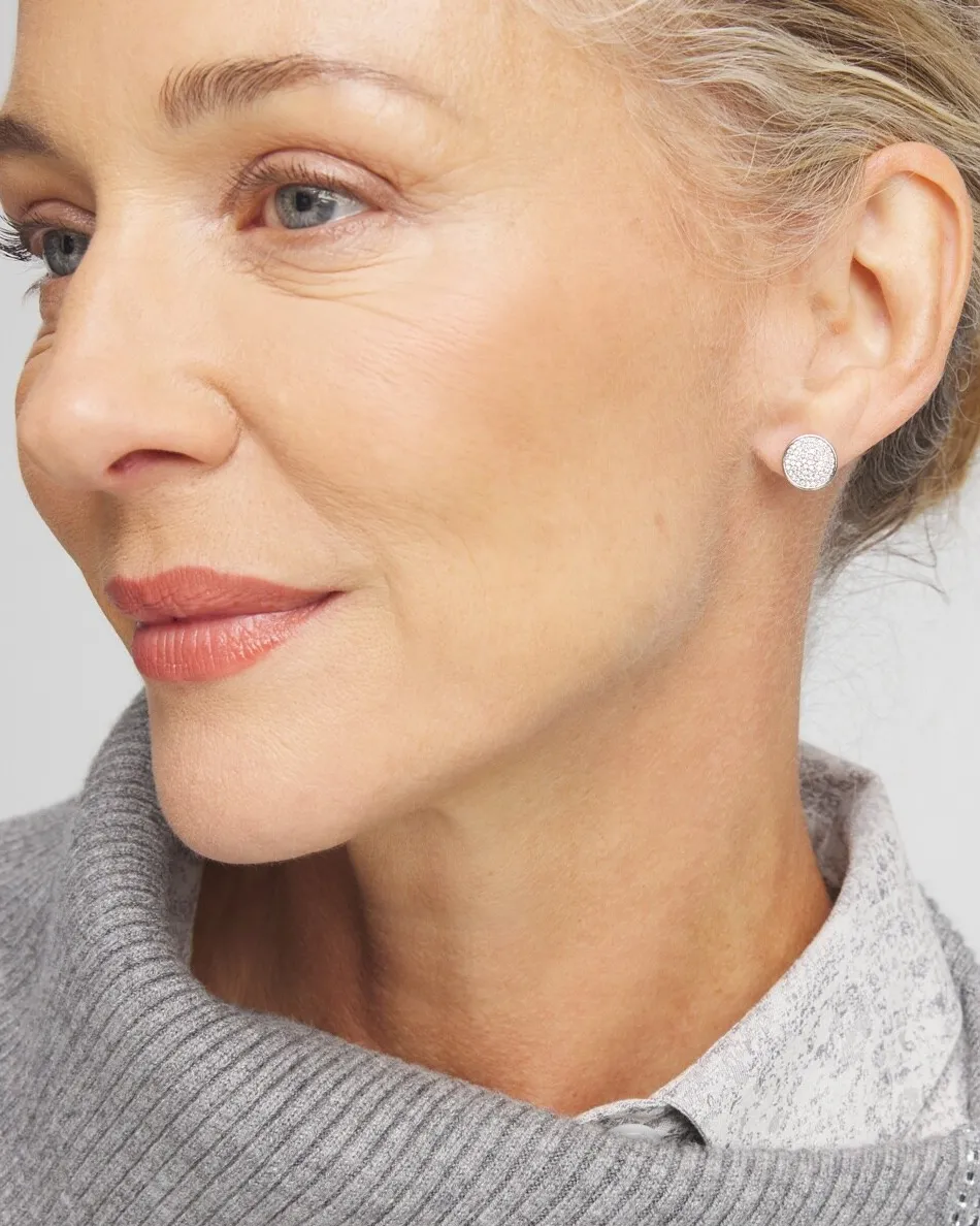 Best Sale Tone Pavé Stud Earrings Earrings | Everyday Jewelry