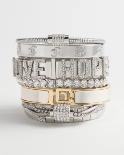 Shop Tone Stretch Pavé Stretch Bracelet Bracelets | Everyday Jewelry