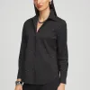 Hot Sparkle Embellished Poplin Shirt Tops | Blouses & Shirts