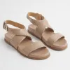Discount Tan Leather Sandals Shoes