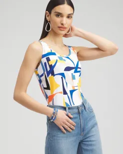 Shop Touch Of Cool™ Abstract Polished Tank Tops