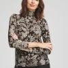 Hot Touch Of Cool™ Floral Foil Layering Tee Tops | Tees