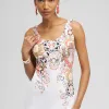 Discount Touch Of Cool™ Floral Polished Tank Tops
