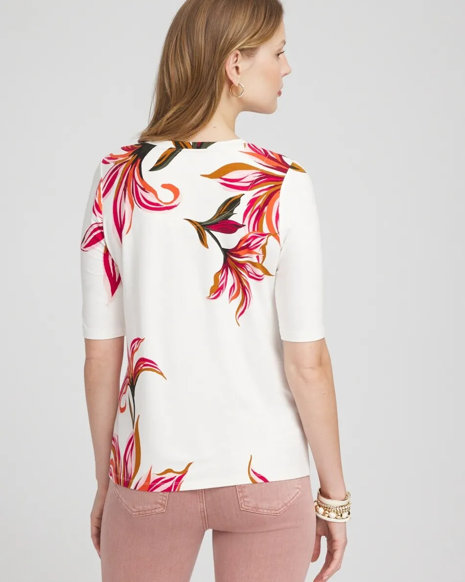 Shop Touch Of Cool™ Lily Short Sleeve Tee Tops