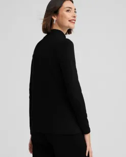 Discount Touch Of Cool™ Mock Neck Layering Tee Tops