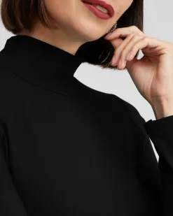 Discount Touch Of Cool™ Mock Neck Layering Tee Tops