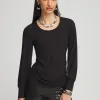 Sale Touch Of Cool™ Shirred Layering Tee Tops | Tees