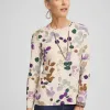 Clearance Touch Of Cool™ Sprig Dot Long Sleeve Layering Tee Tops