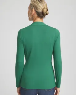 Online Touch Of Cool™ Surplice Top Tops