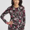 Cheap Touch Of Cool™ Swirl Layering Tee Tops