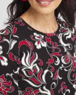 Cheap Touch Of Cool™ Swirl Layering Tee Tops